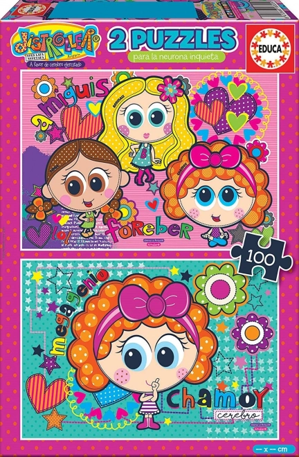 Educa Puzzle Distroller 2x48 dílků