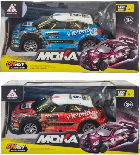 RC auto s podsvětlenou karoserií