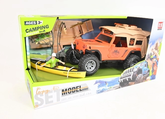 Jeep hračka se světelnými a zvukovými efekty