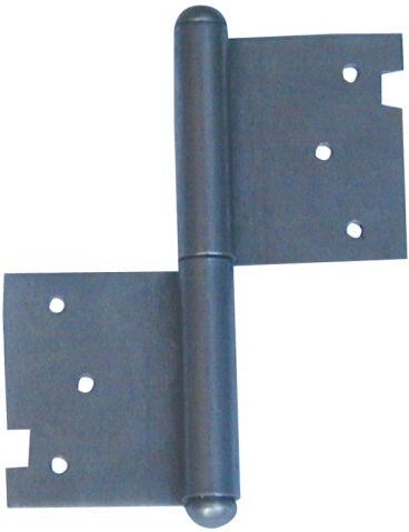 Dveřní závěs 120 mm, levý, zinkovaný (10 ks)