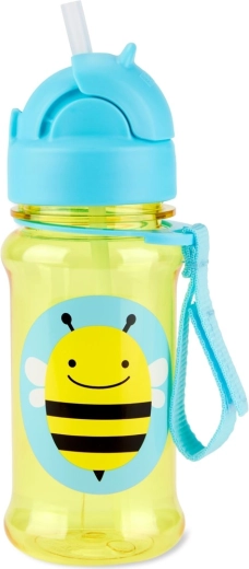 Skip Hop Zoo tritanová láhev s brčkem včelka 355 ml