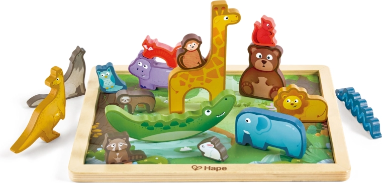 Hape zvířecí království puzzle
