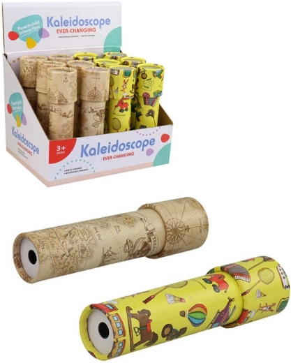 Dětský krasohled z kartonu a plastu 18,5 cm - 1 kus