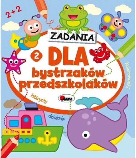 Dla bystrzaków przedszkolaków 2 – pracovní sešit pro předškoláky