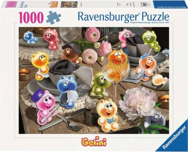 Ravensburger puzzle Gelini: Prostírání stolu 1000 dílků
