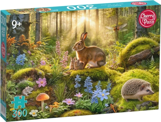 Cherry Pazzi puzzle Zajíčci v lese 300 dílků