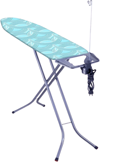 Eurogold žehlicí prkno 120 × 38 cm se zásuvkou a nastavitelnou výškou