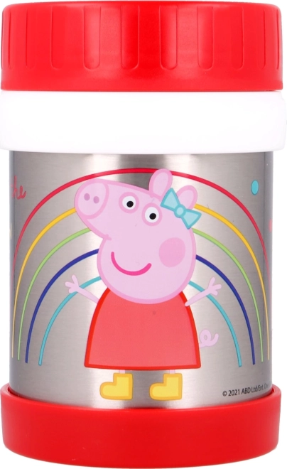Nerezová termodóza na jídlo PEPA PIG 284 ml
