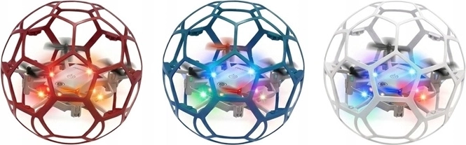 Mini RC dron létající koule s LED osvětlením