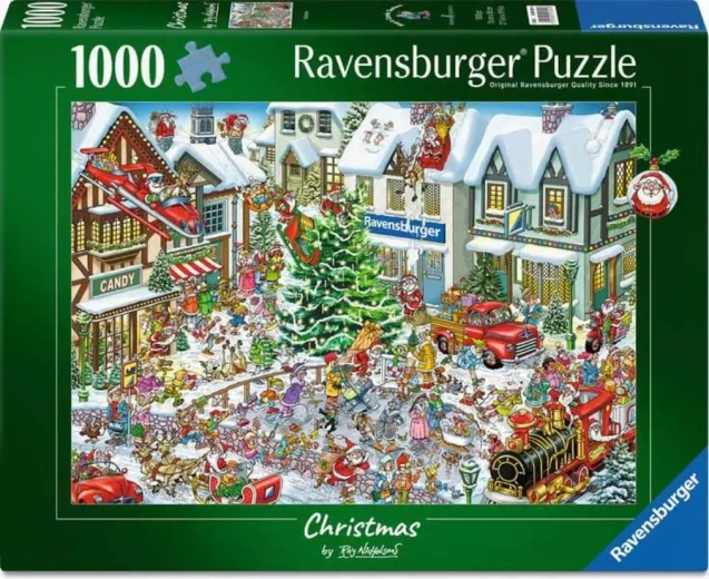 Ravensburger puzzle Ray's Comic vánoce 1000 dílků