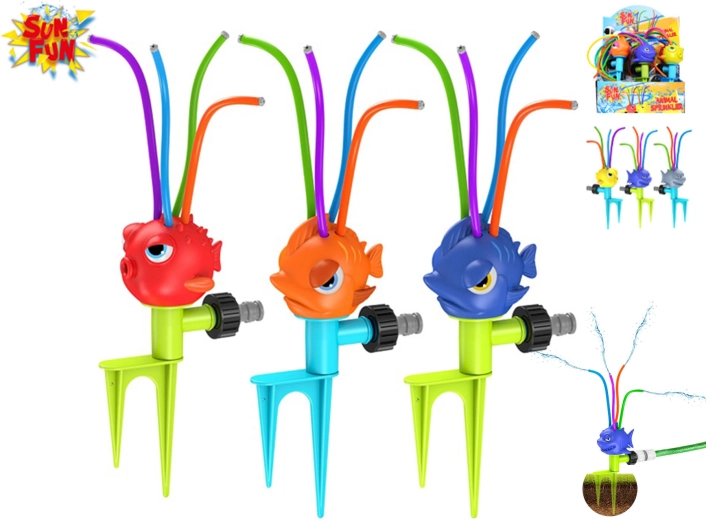 Zahradní dětský zavlažovač ve tvaru mořských zvířátek Sun Fun