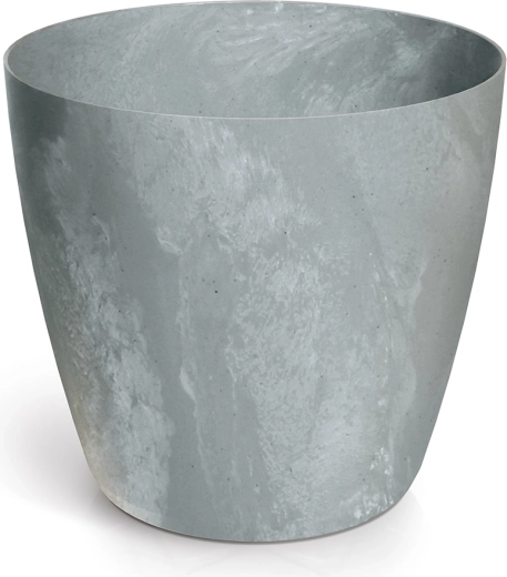 Květináč Mate Beton Effect 19,8 cm – plastový květináč v barvě betonu