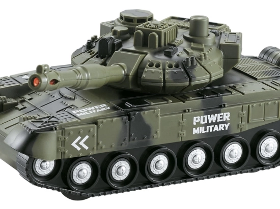 Tank na setrvačník 1:20 se světelnými a zvukovými efekty