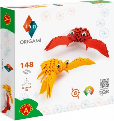 Origami 3D Krabi kreativní sada