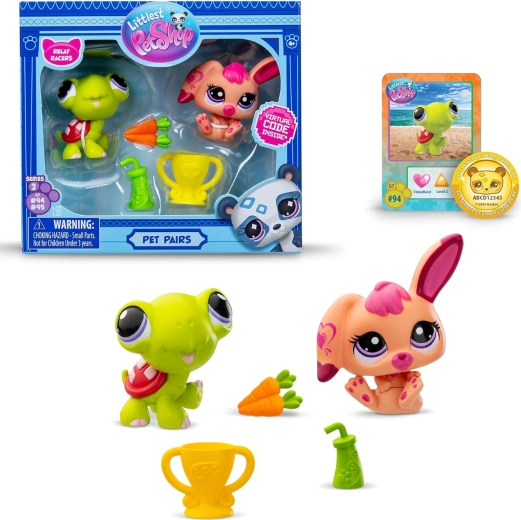 Hasbro Littlest Pet Shop pet relay racers sada figurek a doplňků
