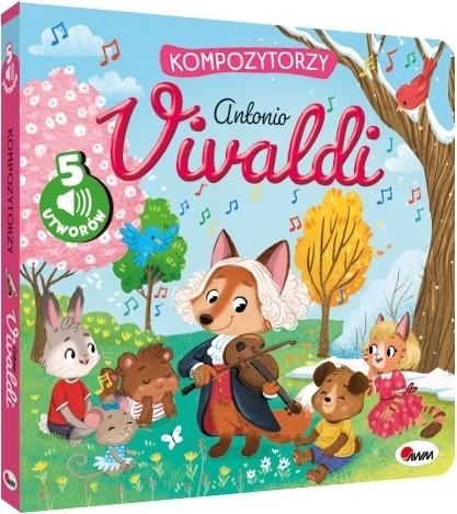 Kompozitoři Antonio Vivaldi – interaktivní zvuková knížka pro děti