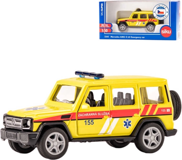 Siku super sanitka Mercedes‑AMG G65 (česká verze) - 1 kus