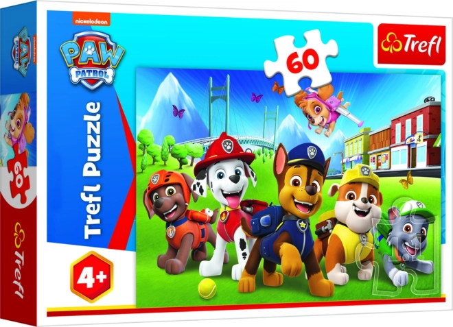 Puzzle TREFL TLAPKOVÁ PATROLA – 60 dílků
