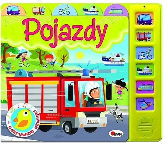 Objevujeme zvuky: Vozidla – interaktivní kniha pro nejmenší