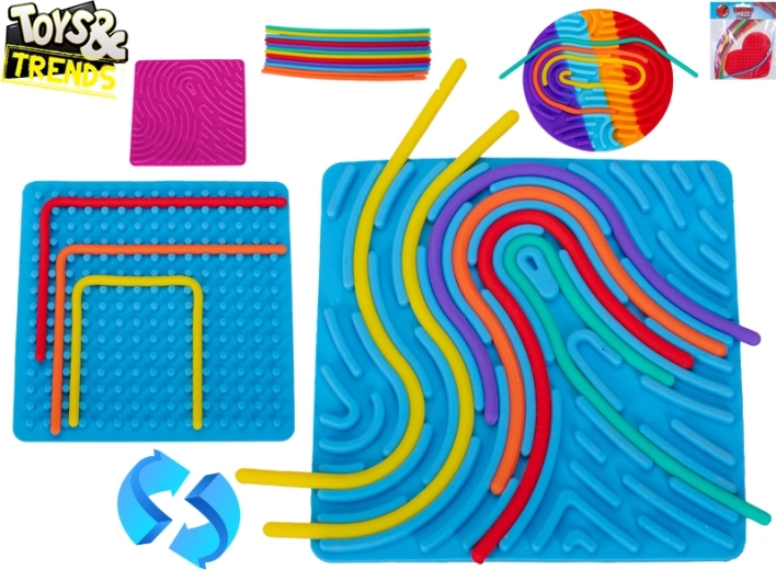 Bludiště Fingerprint – dětský hlavolam 12,5 cm