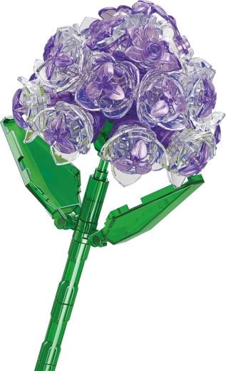 Kreativní stavebnice květiny – kompatibilní dekorativní kytice z kostek