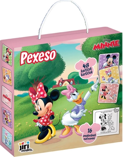 Pexeso v krabičce s omalovánkou Minnie