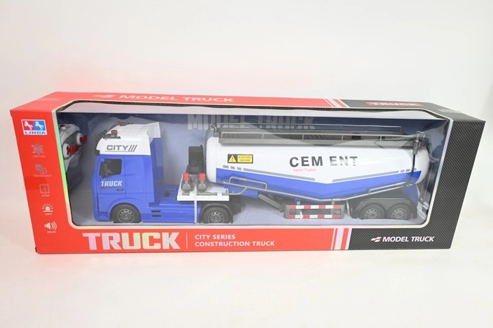 Rc cisternový kamion TIR s rádiovým ovládáním + balíček příslušenství