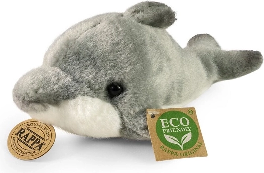 Plyšový delfín Rappa ECO-FRIENDLY 19 cm