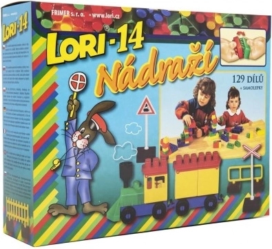Lori stavebnice nádraží 129 dílků