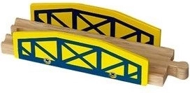 Babu vláčky dřevěný most 15 cm