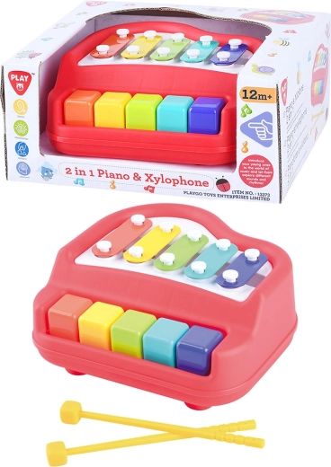 Playgo piano a xylofon 2v1