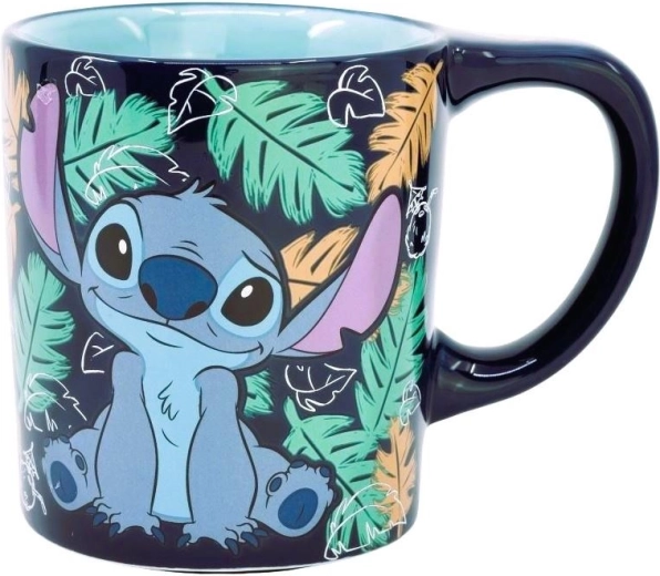 Stor bezpečný keramický hrnek Lilo a Stitch se Smartgrip 300 ml
