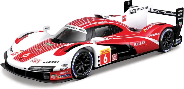 Maisto RC Endurance Racer – Porsche 963 1:24 s USB nabíjením a 2,4 GHz