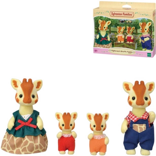 Sylvanian Families rodina žiraf - 4 ks