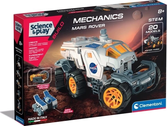 Stavebnice Mars vozítko s mechanickou laboratoří CLEMENTONI Science&Play