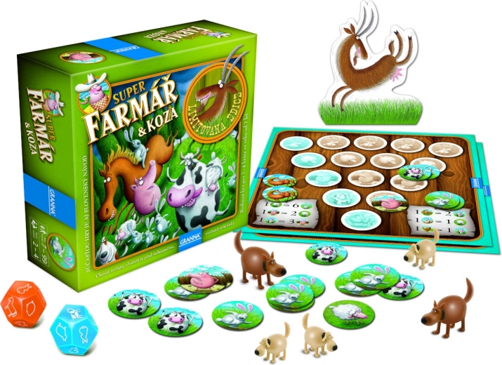 Granna desková hra Superfarmář – Koza (limitovaná edice)