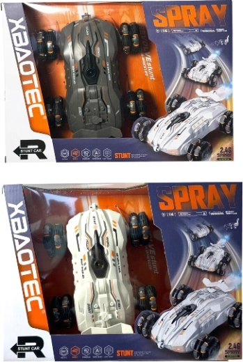 RC auto na dálkové ovládání s kouřovým efektem, světlem a zvukem