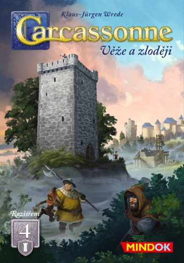 Carcassonne: Věže a zloději – 4. rozšíření