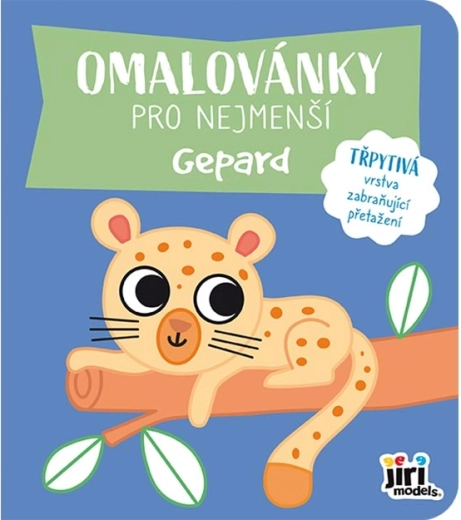 Omalovánky pro nejmenší gepard