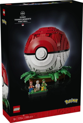 LEGO Pokémon kultovní Pokéball s trenéry