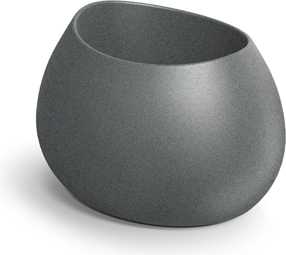 zahradní květináč evolia 60 cm, granitově šedý