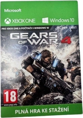 Gears of War 4 – digitální kód pro Xbox One