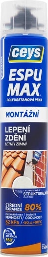 montážní a lepicí pěna 750 ml pistolová CEYS