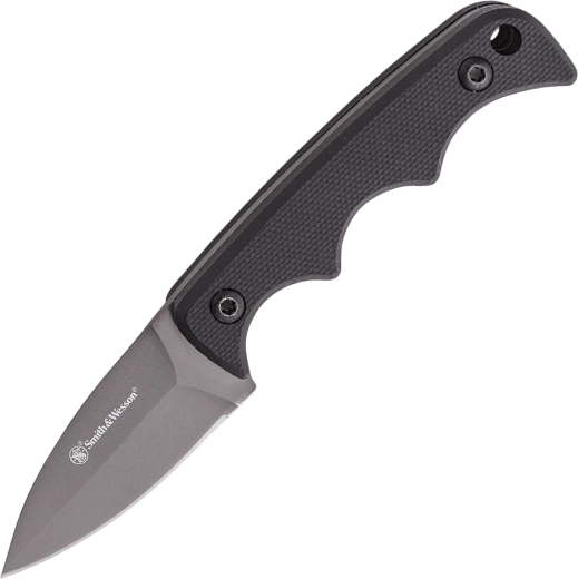 Smith & Wesson H.R.T. spear point nůž na krk 5 cm s titan-nitridovou úpravou