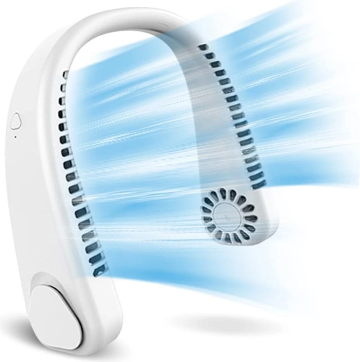 Přenosný krční ventilátor (hands-free) pro osobní chlazení