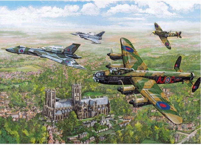 Puzzle Výměna stráží XL 500 dílků od Gibsons