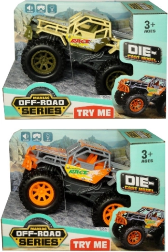 Terénní auto kovové – hračka pro děti