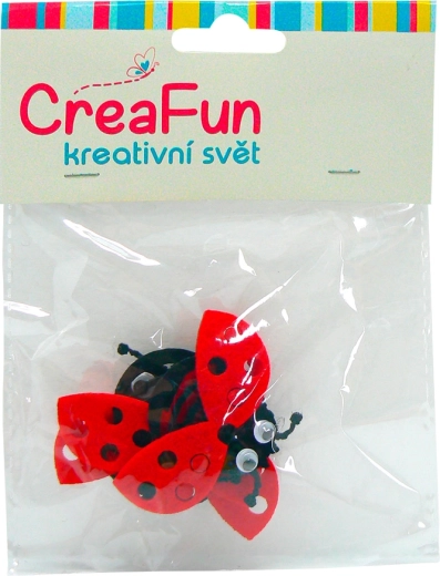 Barevné berušky pro děti, sada 4 ks (5,8 × 4 cm)