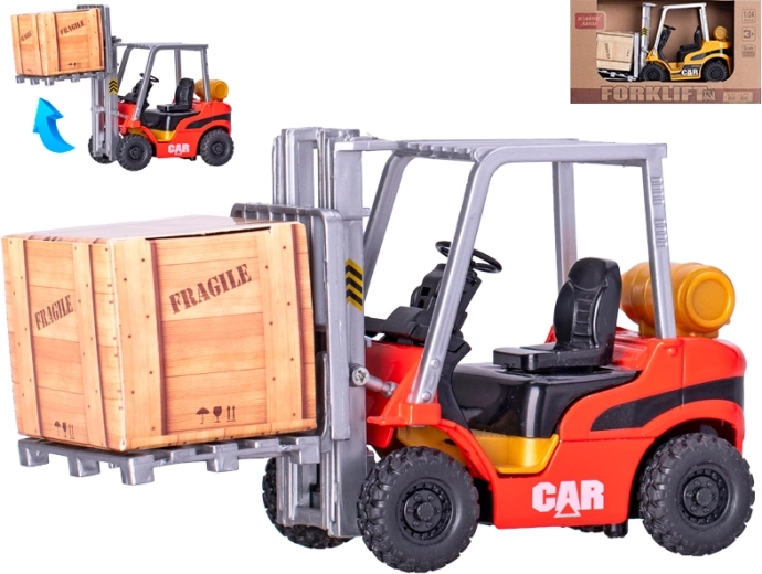 Vysokozdvižný vozík s natahovacím pohonem 14,5 cm