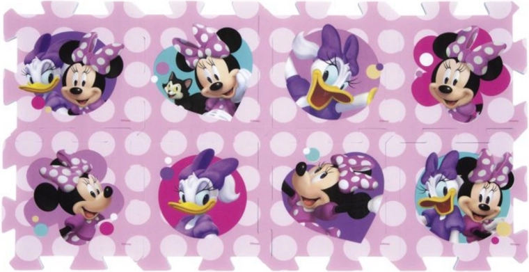 Pěnové puzzle Minnie Mouse 118,5 × 61,5 cm